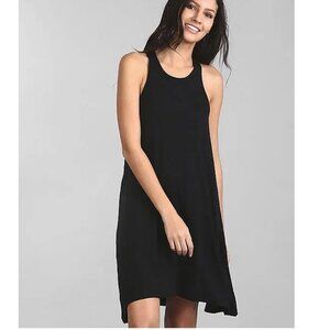 GAP softspun black dress NWT XS